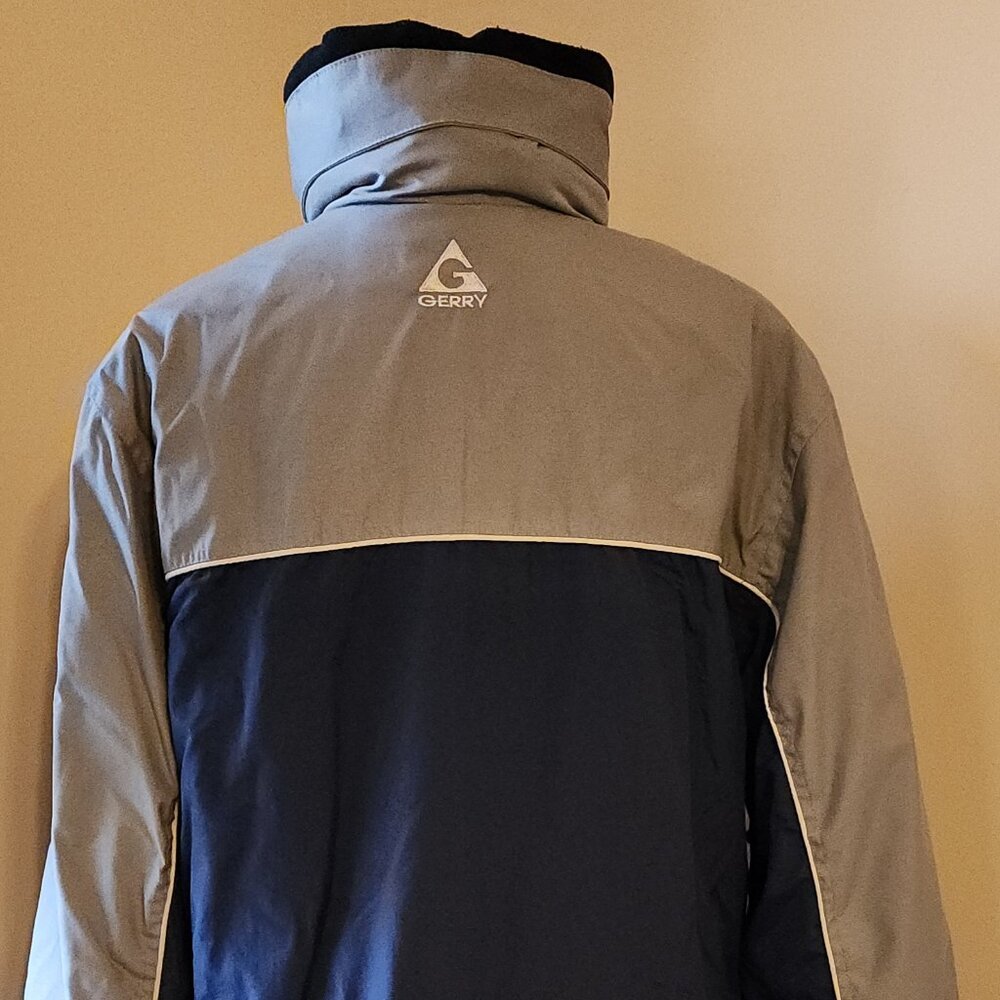Gerry 3-in-1 Coat: Hooded Shell, Reversible Fleece Jacket Lining, Men's Medium - Picture 5 of 16